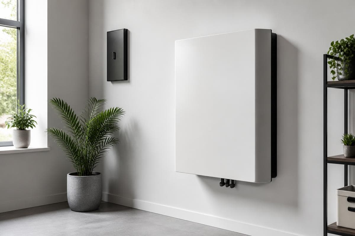 Home battery storage unit